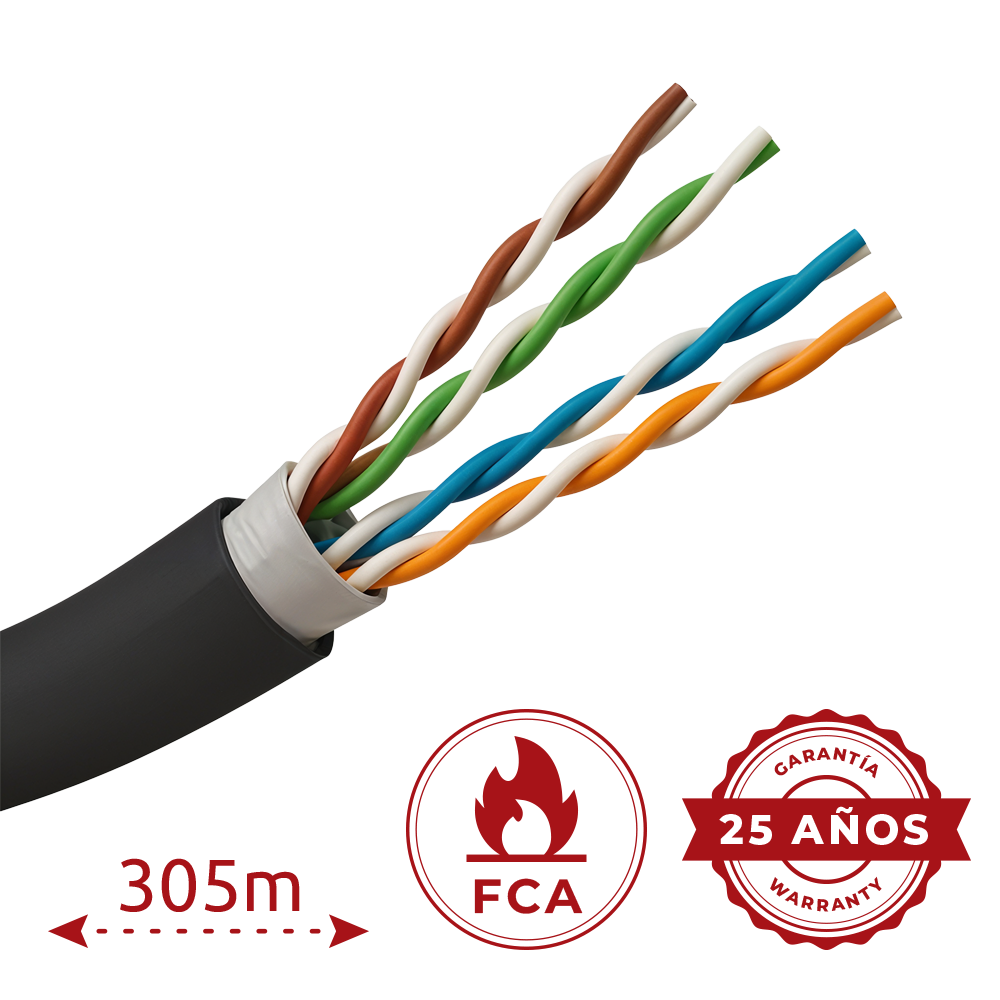 UTP5E-305-PE/PVC-OUTDOOR