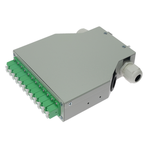 [FIBERBOX-DIN-12-LC-APC] FIBERBOX-DIN-12-LC-APC