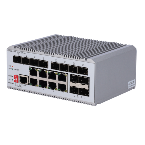 [SF-SWI8G12SFP-180W-DIN-MGD] SF-SWI8G12SFP-180W-DIN-MGD